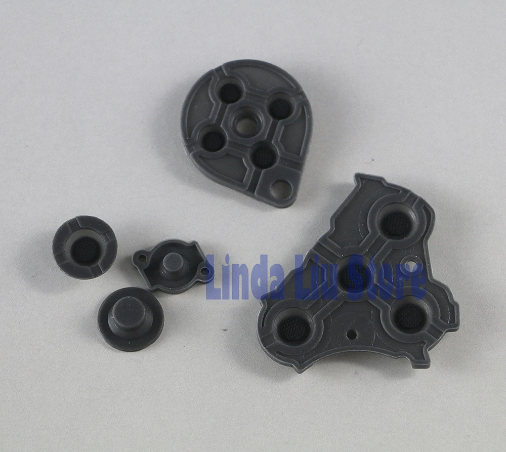 ChengChengDianWan 5 компл./лот для контроллера Nintend GameCube NGC, проводящая силиконовая кнопка, замена