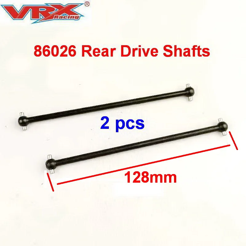 1/8 Rc Car Parts 86026 Rear Drive Shafts For VRX RACING  1/8 Scale 4WD Rc Car Fit VRX RH801/811 Truggy