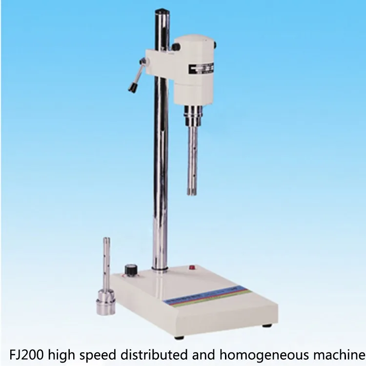 Laboratory Mixer Homogenizer Laboratory Equipment with Different Heads Mixer High Speed Dispersion Homogenizer FJ-200