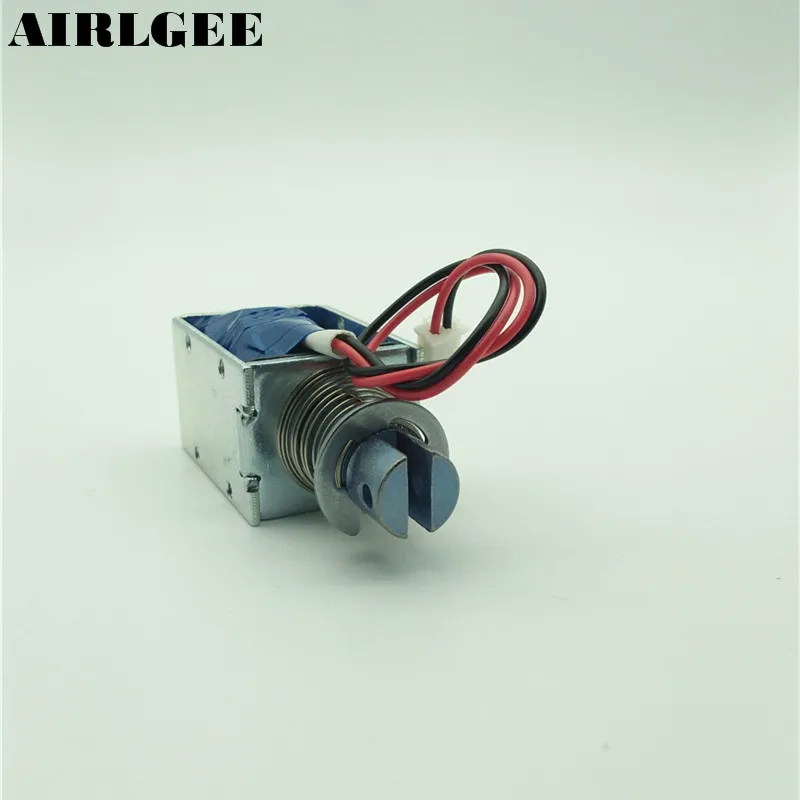 Picture 6: High quality DC 12V 2.1A 200gf Force Push Type Solenoid Electromagnet Soqoi Free shipping