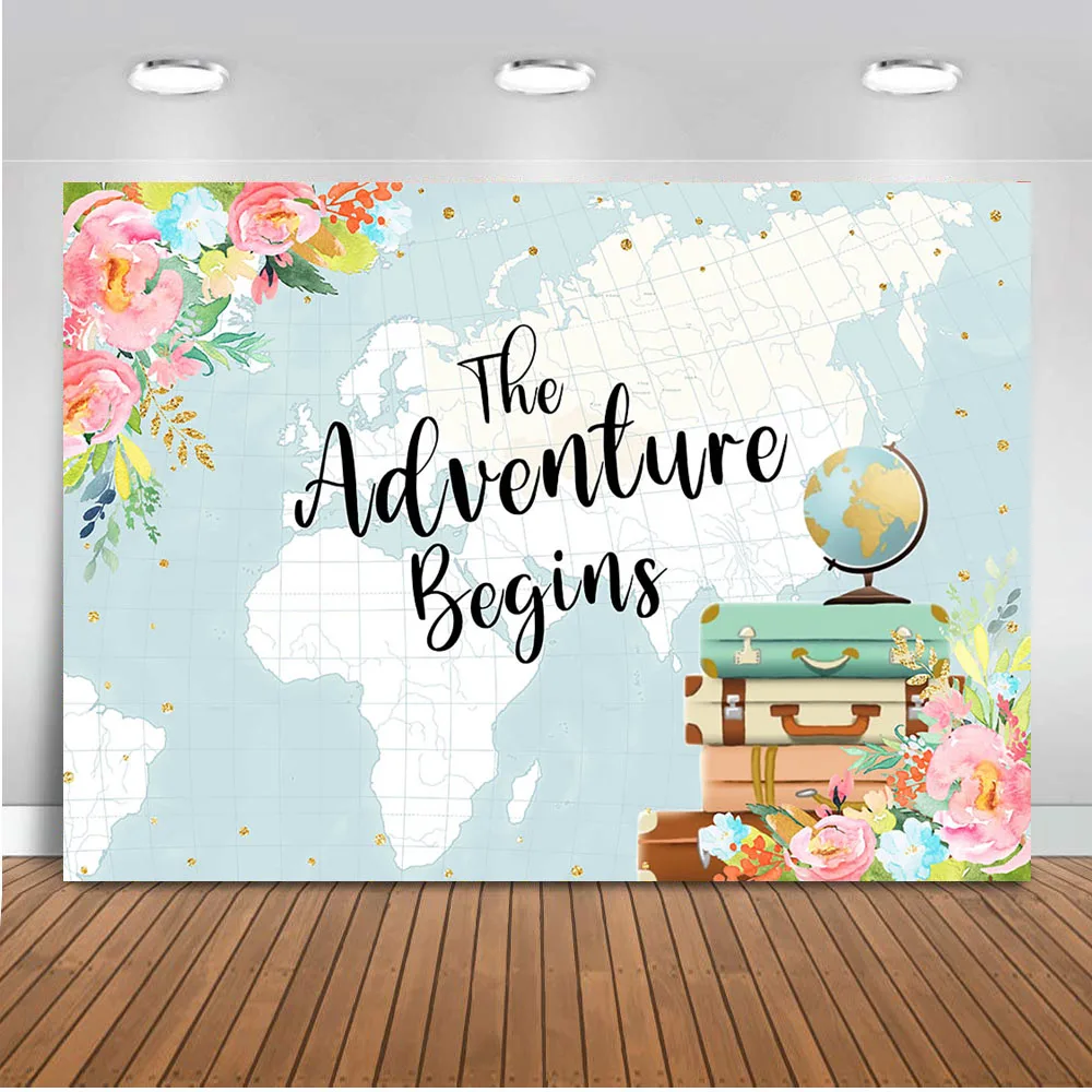 

Adventure Backdrop for Photography Children Newborn Background for Photo Booth Studio Photocall Birthday Theme Party Decoration