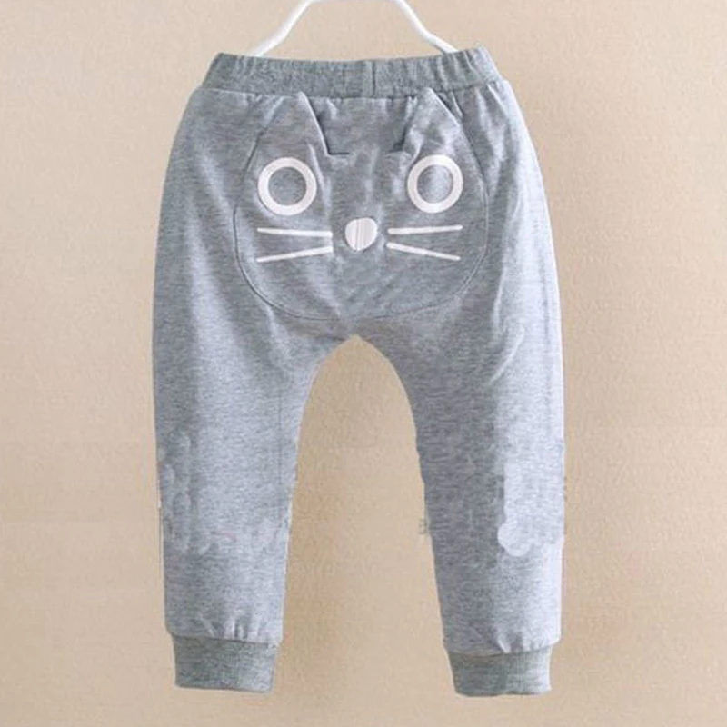 Leuke Cartoon Patroon Baby Broek Jongens Harembroek Katoen Uil Broek En Najaar