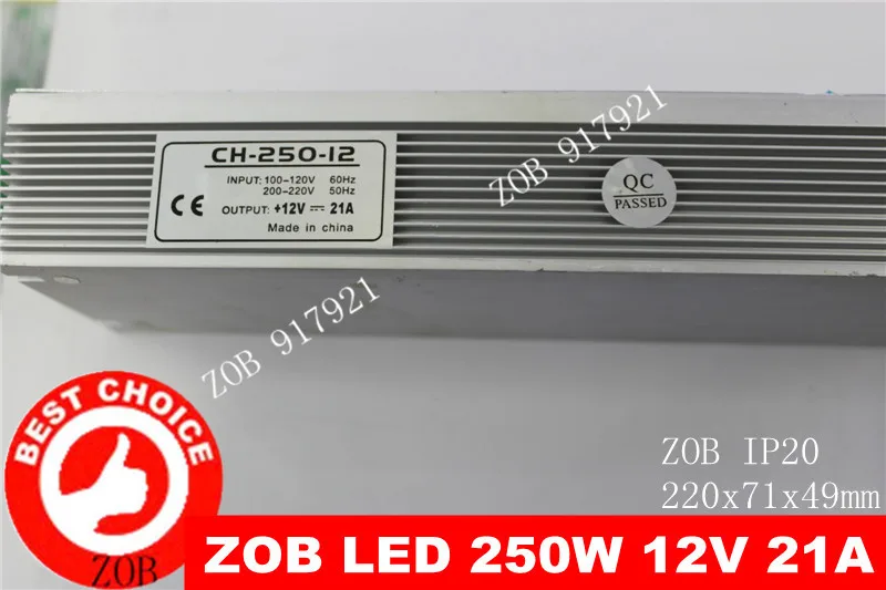 Switching Power Supply OUTPUT12V 60W 80W 100W 120W 150W 180W 200W 250W AC85V-260V bar module dedicated  IP20--2PCS/LOT