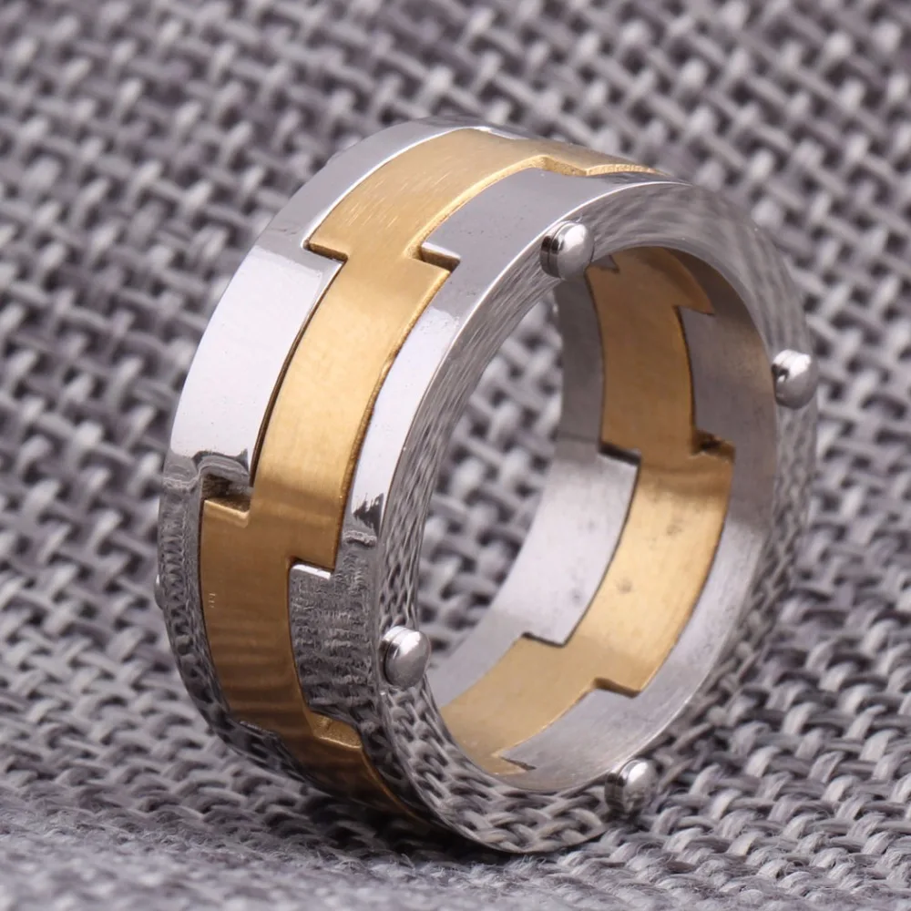 Fashion 316L Stainless Steel Ring Top Quality Titanium Ring Wholesale Jewelry Supplier Free Shipping Size 8#9#10#