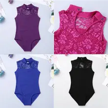 Girls Ballet Leotard with Lace Back #2