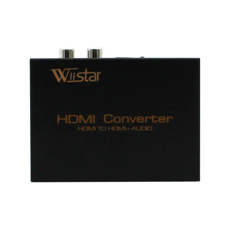 

HDMI to HDMI Optical SPDIF Suppport 5.1 + RCA L/R Audio Video Extractor Converter Splitter Adapter