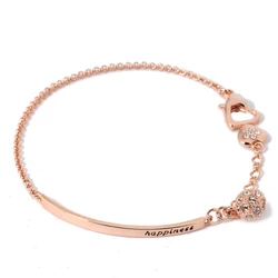 2019 New Year Special Rose Gold Women's Chain Bracelet