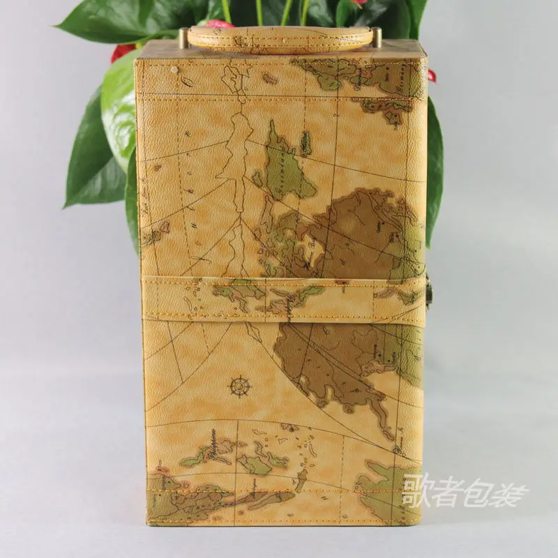 

[Song] wine gift box wine wine Earth pattern double branch factory outlets spot wholesale Specials