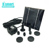 Bringsmart SR-180-1.4W 200L/H 80CM Solar Water Pump 8V DC Brushless Solar Pond Fountain Pump With Solar Panel