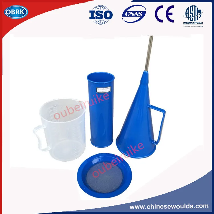 

Iron Plate Mud Marsh Funnel Viscosimeter of Lab Mud With 1000ML Plastic Cup
