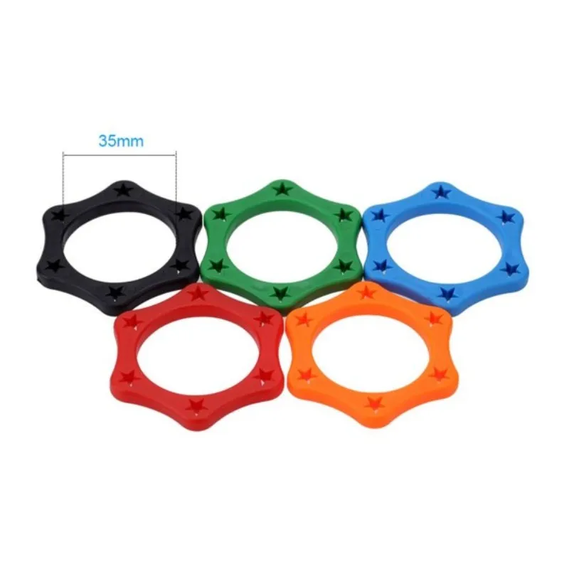 5Pcs Silicone Wireless Handheld Microphone Holder Anti-rolling Protective Sleeve Mic Protection Anti-drop Ring for DJ KTV