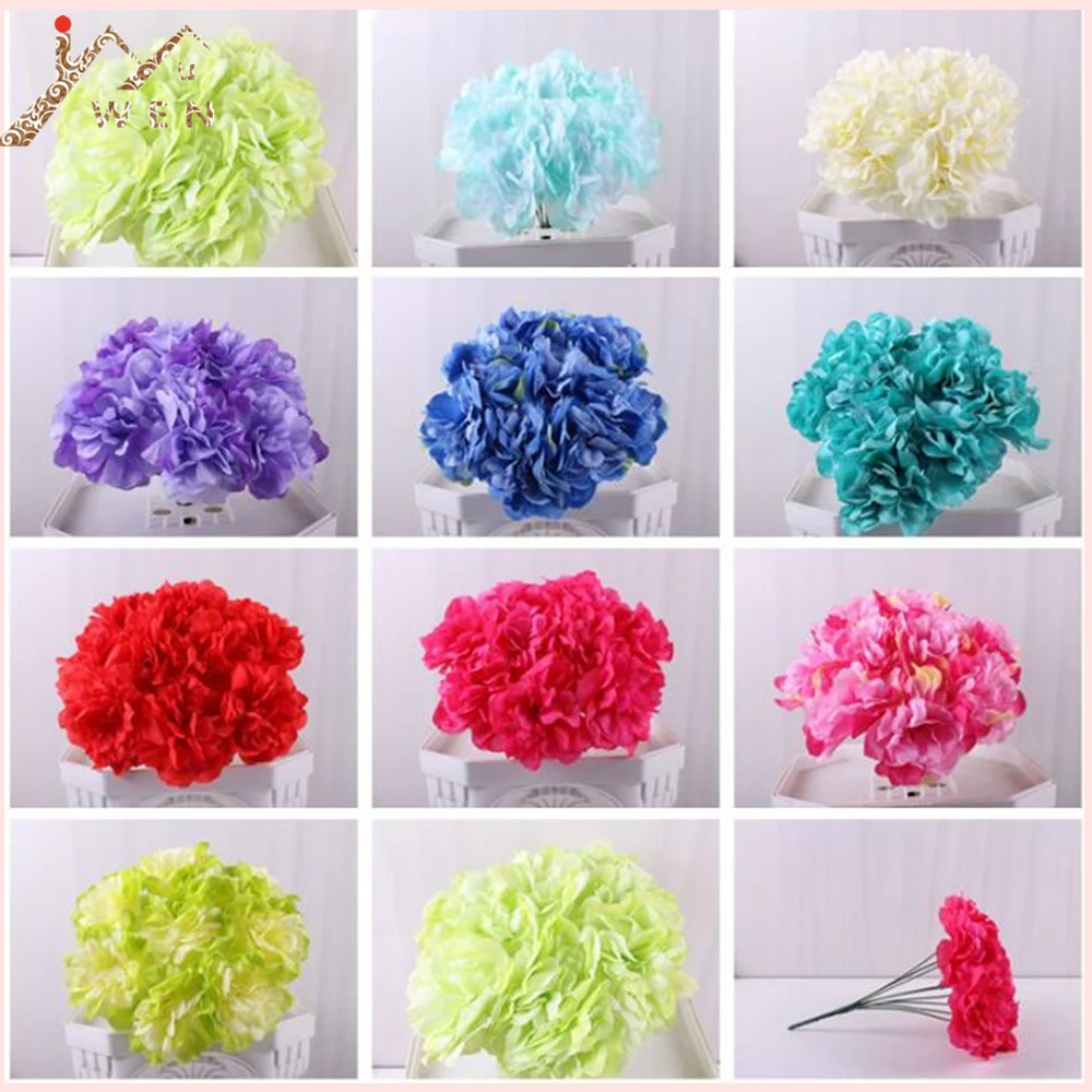 

New arrival artificial flowers simulation artificial flower wedding supplies silk flower bouquet 10 color 1 lot =10 pcs