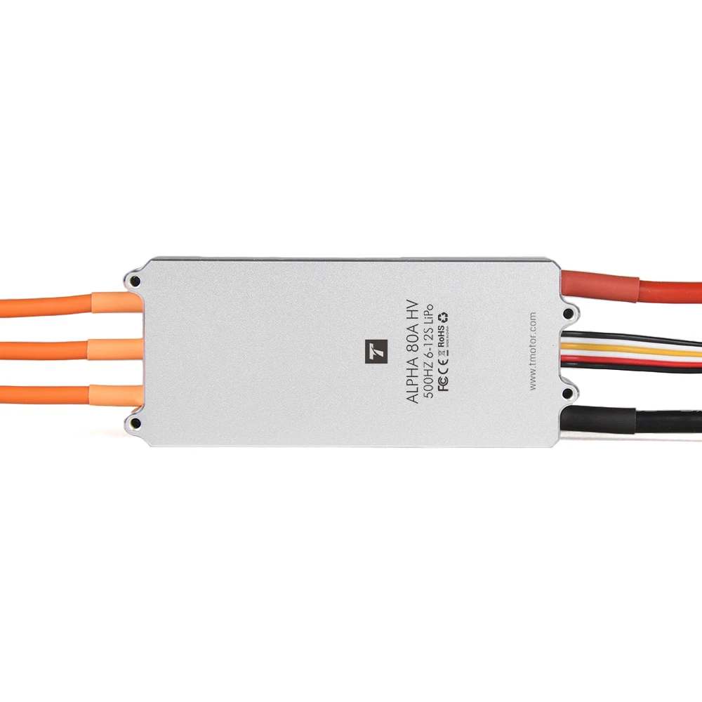 T-motor ALPHA 80A 12S HV FOC ESC For Helicopter Multi-rotor Quadcopter UAV RC Drones T-motor P80 P60