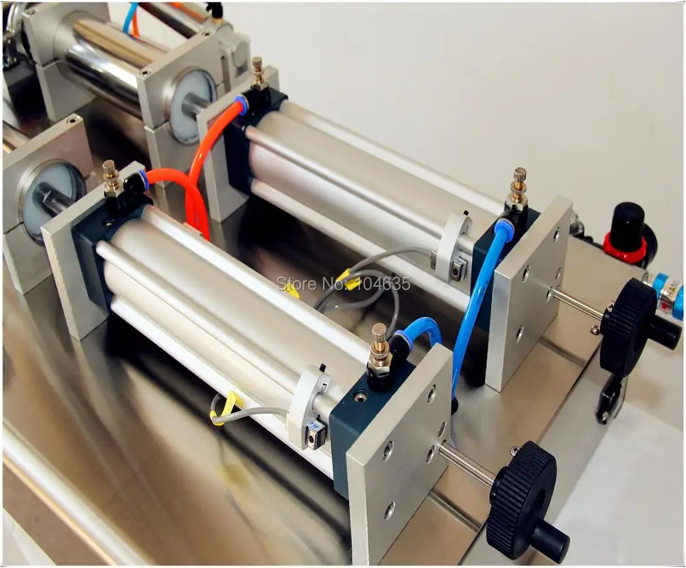 2หัวฉีดเครื่องบรรจุของเหลวน้ำบริสุทธิ์น้ำโรตารี่วาล์ว50-500Ml ขวดเชิงปริมาณบรรจุและบรรจุอุปกรณ์