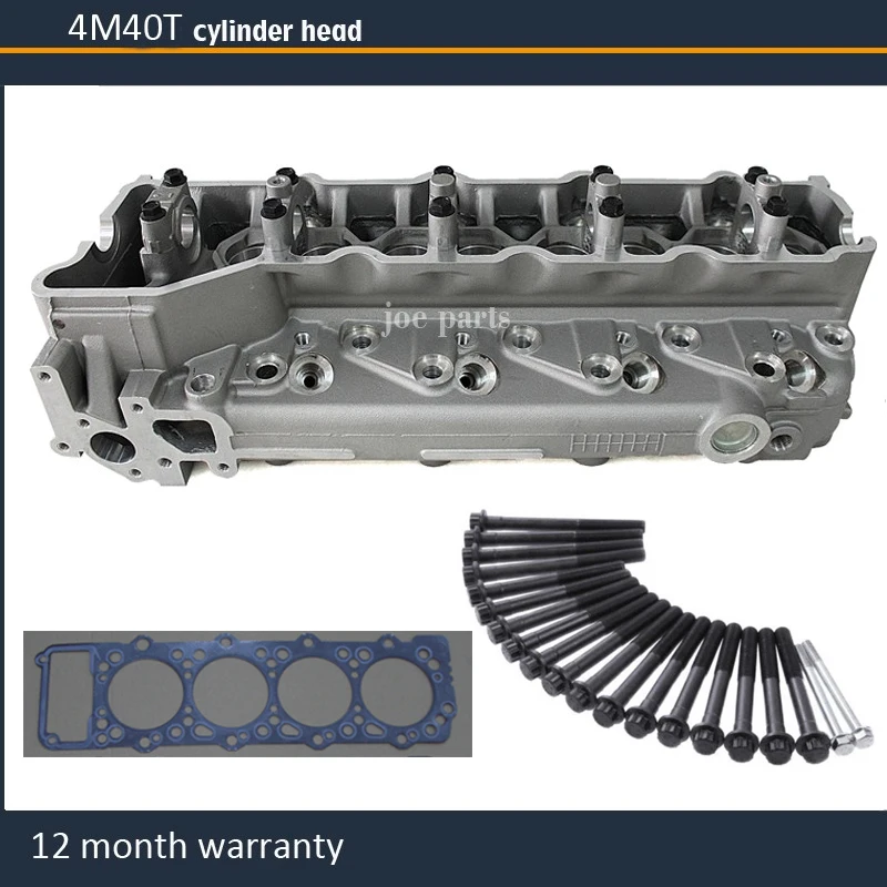 4M40 Cylinder head for Mitsubishi Pajero GLX Montero GLX  Canter 2835cc 2.8D 1994-  ME202621 with bolt gasket