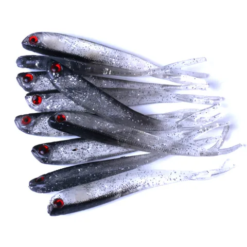 Мягкая приманка, 5 шт./лот, 2 г, 4 г, 7 г