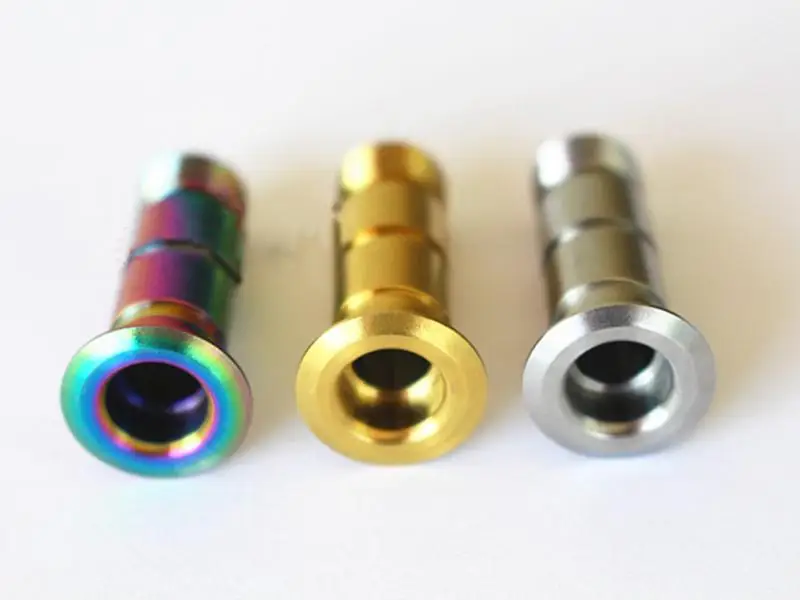 M10x1mm Ti/Golden/Rainbow GR5 Titanium Bolt For Bicycle Rear Derailleur