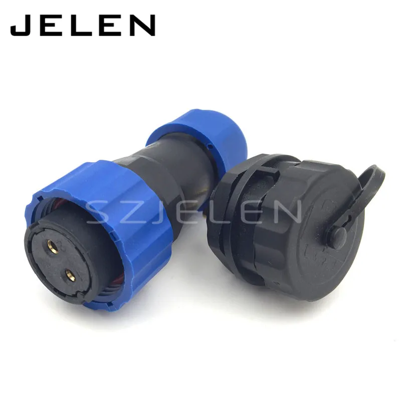 

SD20 2pin waterproof connector Plug female and socket male IP68 Rated current 25A