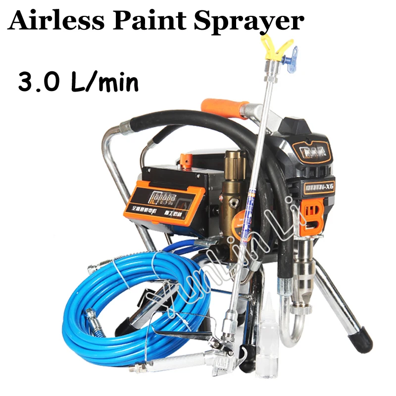 

3.2L Airless Paint Sprayer X6 Professional Airless Spray Gun 3200W 220V/110V High Pressure Airless Painting Machine Spraying