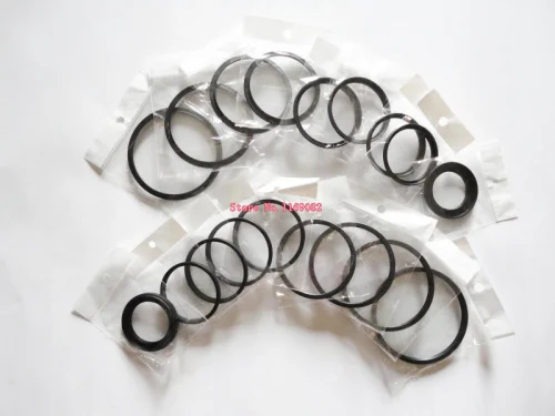 Lens Filter Step up + Step down Rings set 18pcs 37mm-82mm + 82mm-37mm For DSLR camera