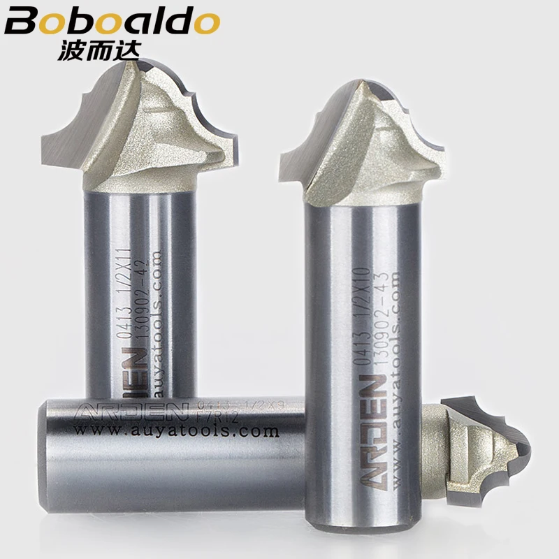 New 1pc Trim router bit 1/2 Shank Woodworking Tools Arden Router Bits Trimming Cutters woodworking tool endmill milling cutter