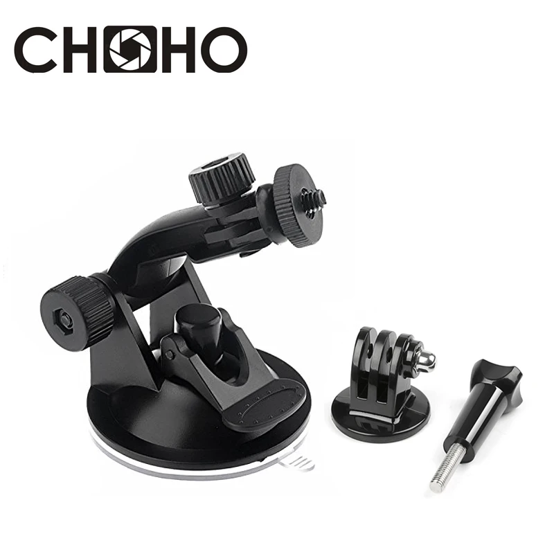 Car Suction Cup Windshield Mount + Long Screw + 1/4\