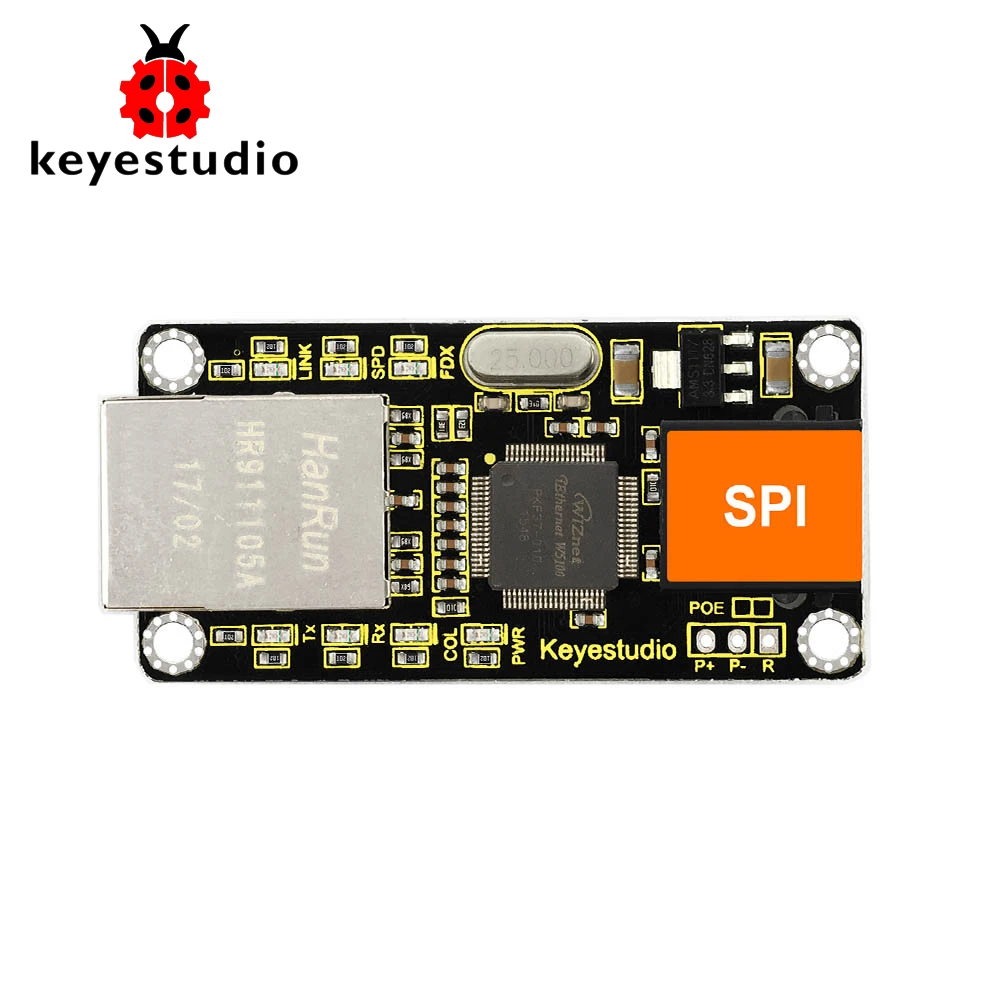 Keyestudio EASY plug W5100 Ethernet  Network  Module  for Arduino  STEAM