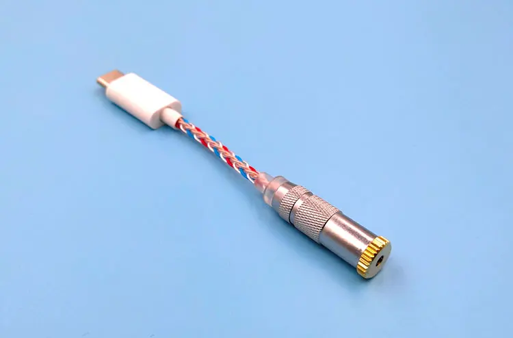 Interface tipo c para 3.5/4.4/2.5mm fêmea fone de ouvido plug cabo de conversão equilíbrio fone de ouvido linha de atualização