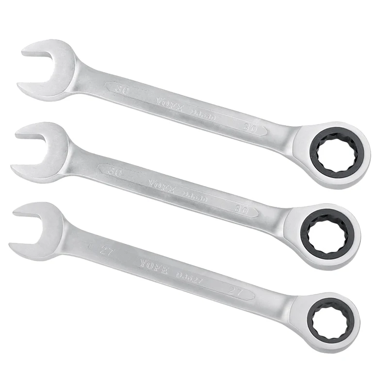 27 30 32mm Combination wrench a set of keys ratchet skate tool gear ring wrench ratchet handle Chrome Vanadium D3627-D3632