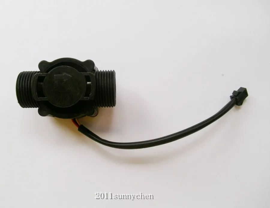 LOUCHEN ZM G3/4" Sensor de flujo de agua Hall interruptor medidor de flujo contador 1-60L/Min