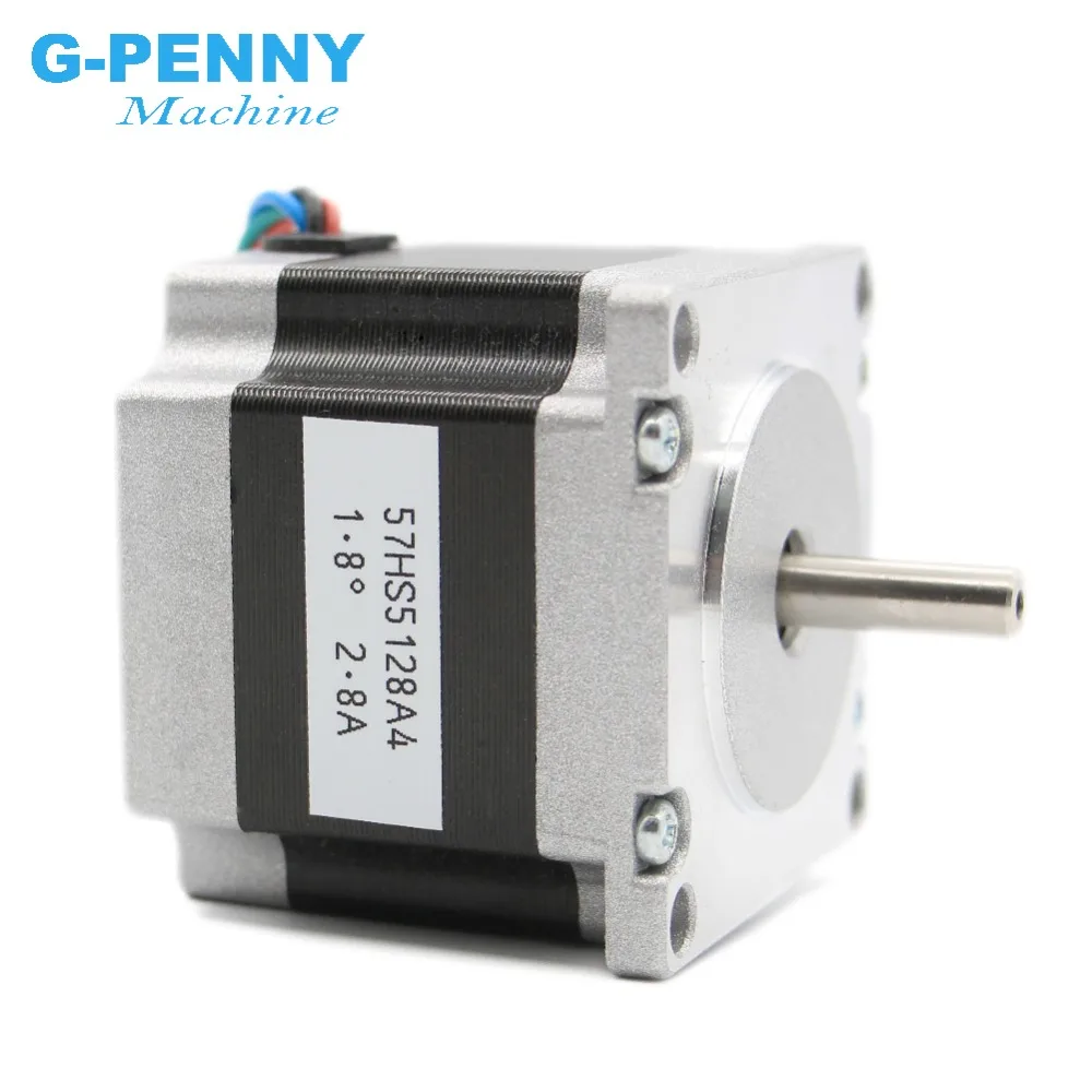 NEMA23 stepper motor 57X51mm 2.8A 1.1N.m stepping motor 157Oz-in Nema 23 CNC for router engraving milling machine 3D printer