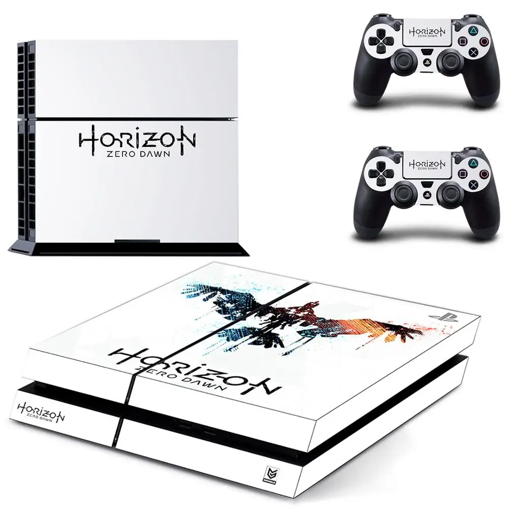 Horizon Zero Dawn PS4 Skin Sticker Decal For Sony PlayStation 4 Console and 2 Controllers PS4 Skin Sticker Vinyl