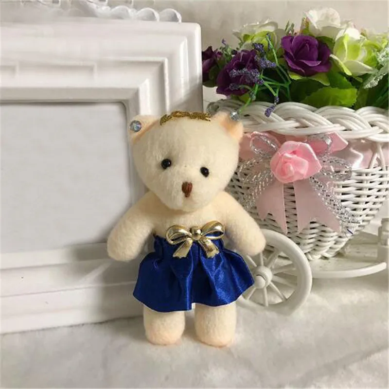 LOVE Bear Peluche Jouets, Pendentif, Unisexe, Mignon, Ours Doux, Multicolore, Pour Leon, Cadeau, Vente en Gros, 11cm, 1 Pièce, 10 Couleurs