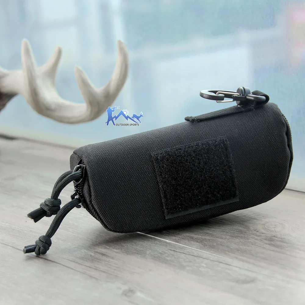 E.T Dragon Glasses case 1000D Nylo Fabric Small Tactical Pouch Molle Men Hunting Bag For Outdoor Sport,travel Pouch OS6-0100