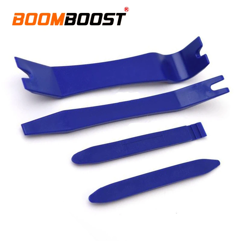 Bar Opening Tool Dashboard Repair Tools Installation Pry DVD Stereo Refit Kits Car Disassembly Tools 4 PCS