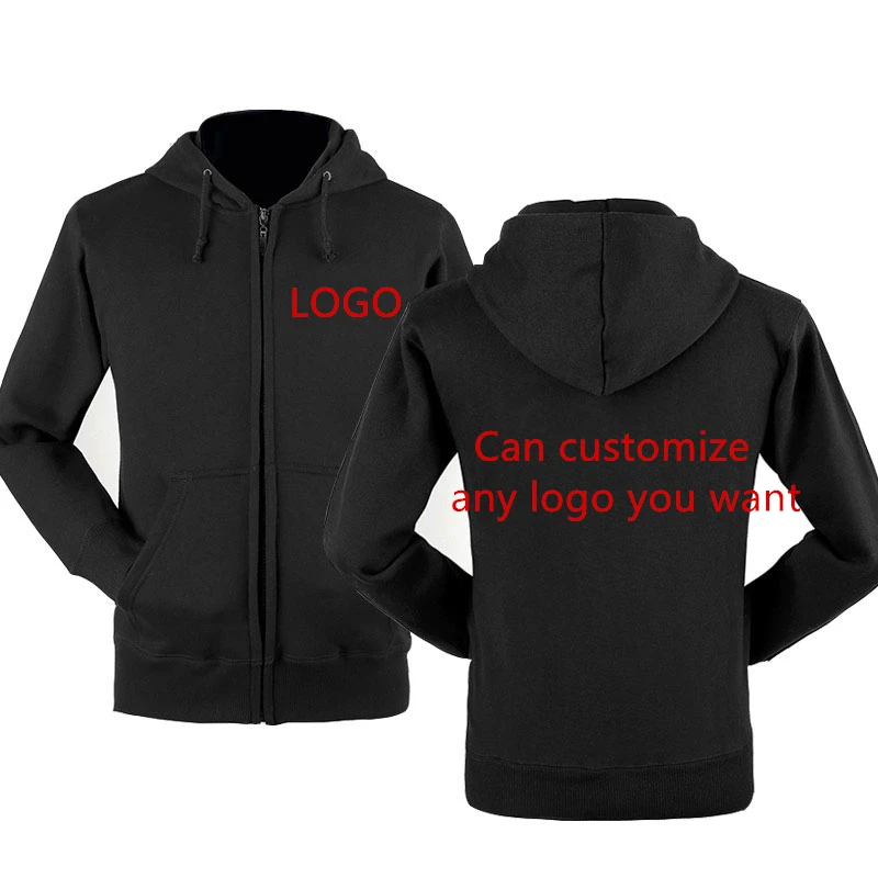 Hoodies Men Jacket Custom Logo Car Anime Print Mens streetwear Fleece Zipper Funny Print Sweatshirts Hip Hop Harajuku Tracksuit