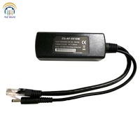 POE Splitter PoE Separator 1.35x3.5mm Male Connector Gigabit 802.3af Power Over Ethernet Splitter for 5V Wanscam Non-poe Device