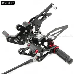 Motorcycle Rearsets For Yamaha FZ1 2006-2016/FZ8 2010-2013 Non-ABS Adjustable Footrest Shift Lever Brake Pedal Foot Peg Rear Set