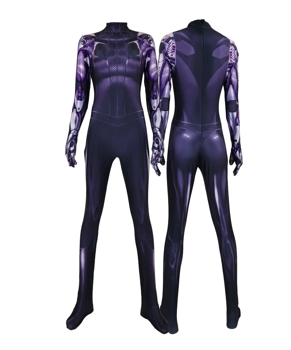 Il più nuovo Costume Alita stampa 3D Costume Cosplay Spandex donna tuta Costume di Halloween Zentai tuta donna tuta