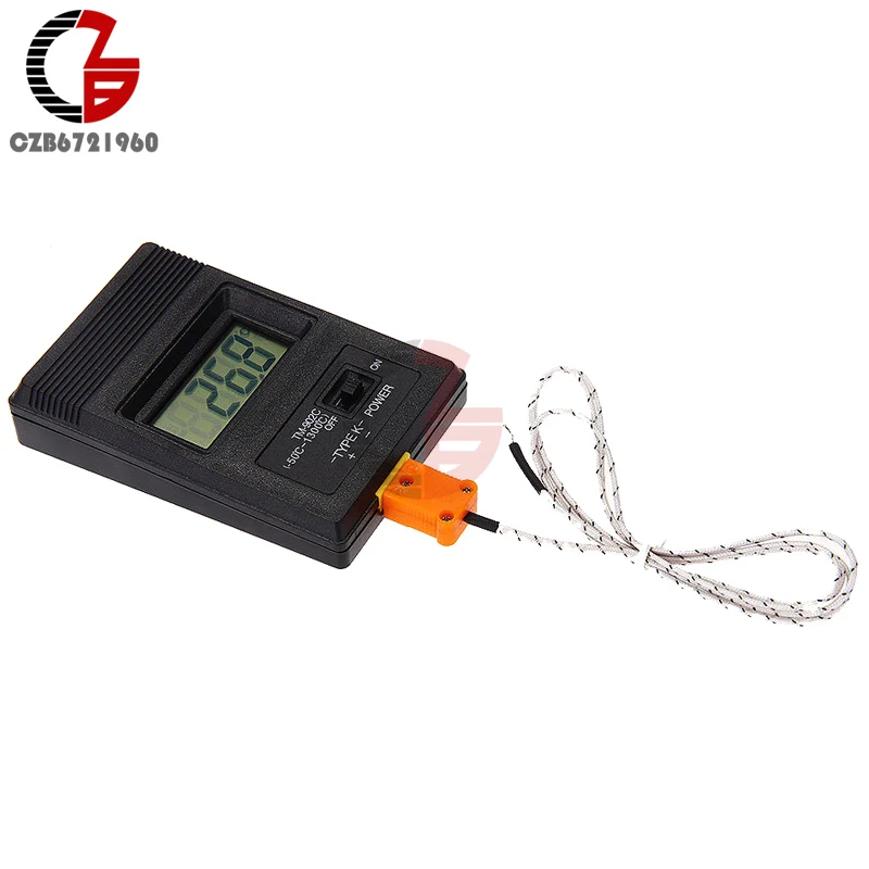 Tm902c Digital Thermometer Thermocouple Probe Thermocouple Needle Probe 0-1300 Degree TM-902C TM902 Temperature Meter