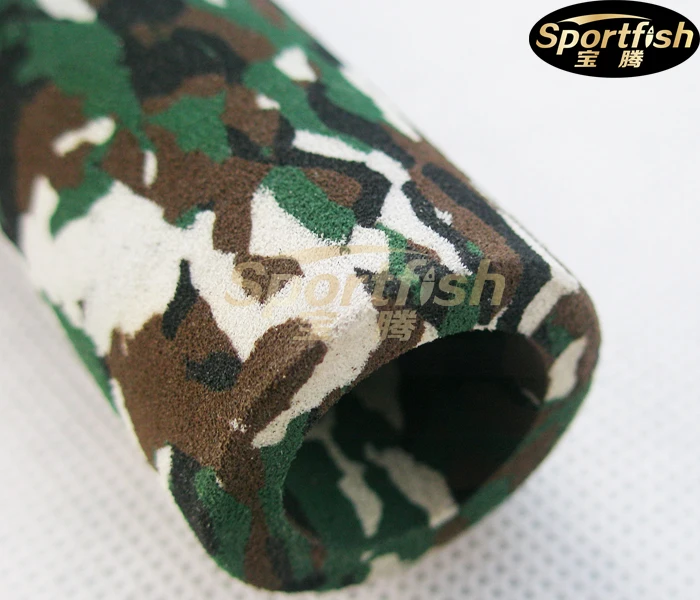 LureSport 2PCS EVA Grip 4 colors camouflage EVA handle Fishing Rod Building Component Repair Fishing Pole DIY Accessory