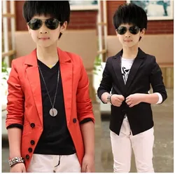 Baby Boys Suits Costume for Boy 2019 Autumn Single Breasted Kids Blazers Boy Suit Formal Wedding Wear Cotton Children Clothing