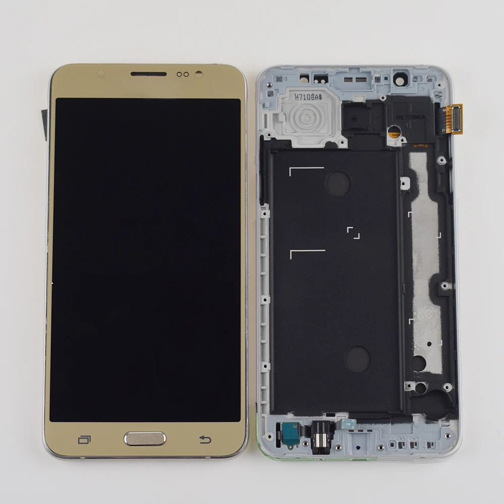 For Samsung Galaxy J7 2016 LCD Touch J710FN LCD Display Touch Screen for Samsung J710 SM-J710F J710M J710H Assembly With Frame