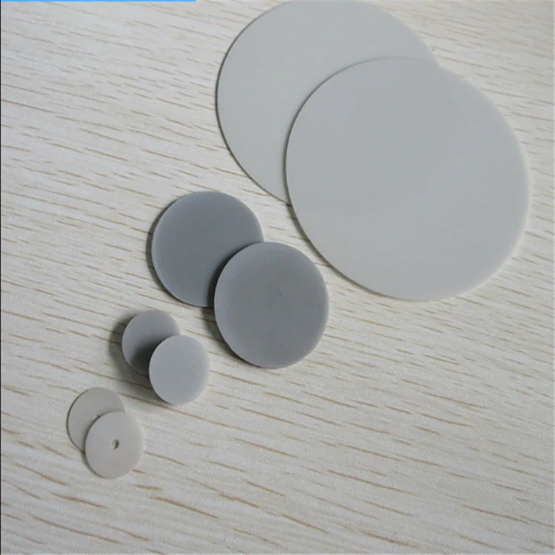 

Aluminum nitride ceramic gasket round 15/26/30/40/45/50/52/60/72.6 insulated high thermal conductivity substrate