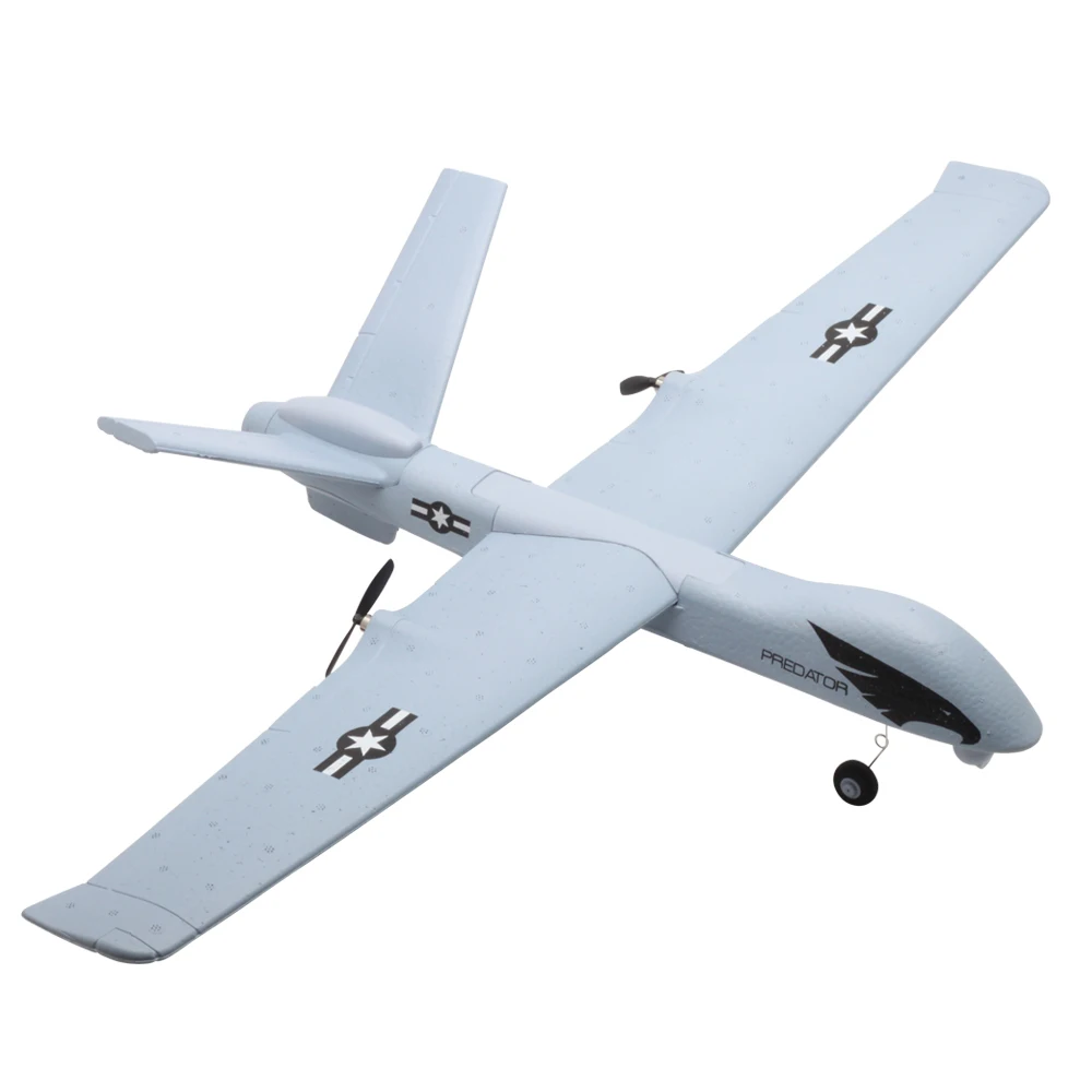 RC Plane Glider Toy 20 Minutes Flight Time Plane With LED 2.4G Remote Control Hand Throwing Wingspan Kids RC Jet Foam Airplane