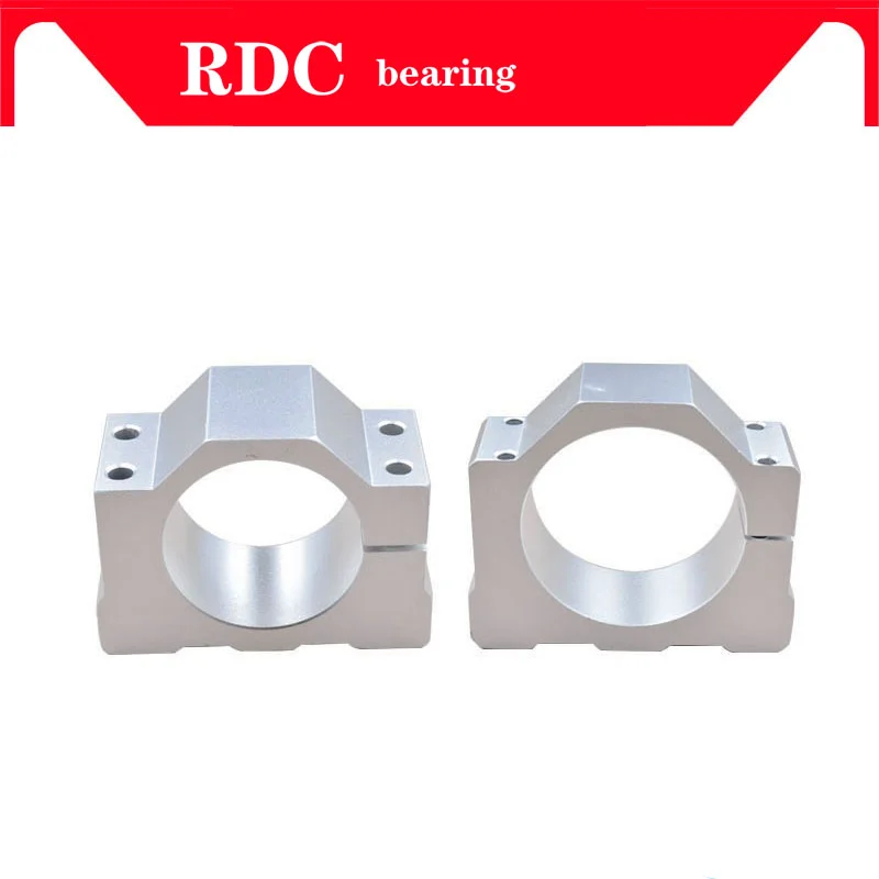 

52mm Spindle Motor Bracket 400 500W Aluminum Mold Diameter Mounting Clamp With 4 Screws For Engraver Spindle Milling Machine