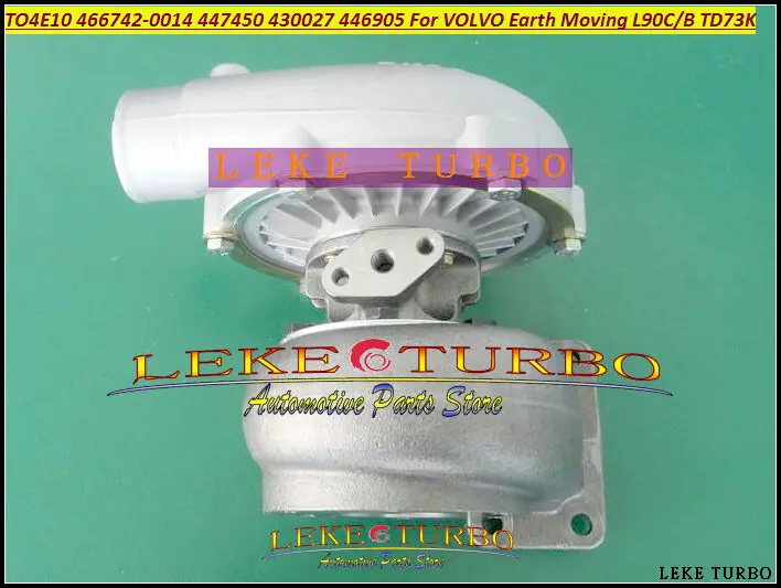 TO4E10 466742 466742-5006S 466742-0006 4881601 Turbo Turbocharger For VOLVO Earth Moving 4400 1985- Loader TD71G 6.72L 208kw