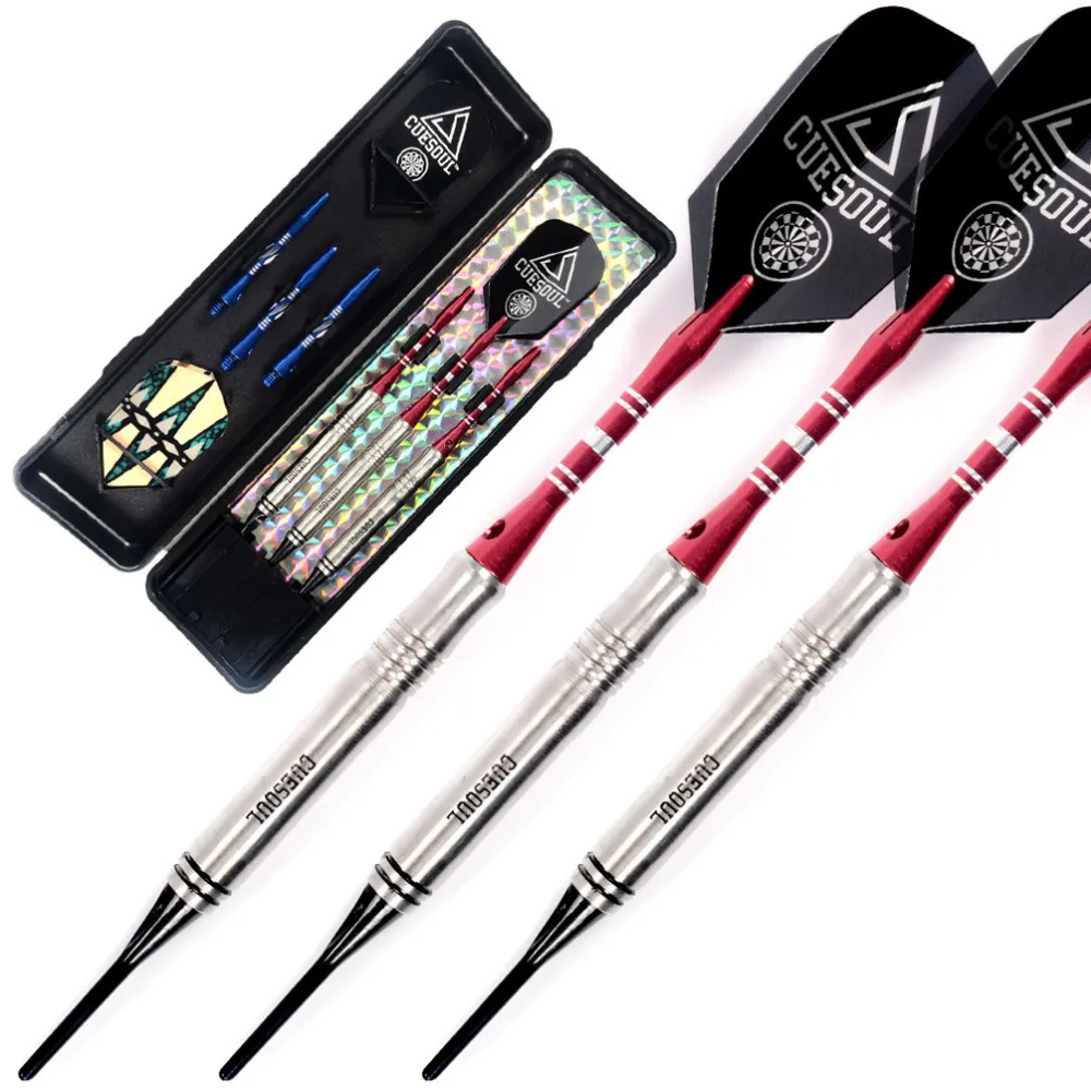 

Cuesoul 85% Tungsten Soft Tip Darts - 16 Grams Dart Barrel