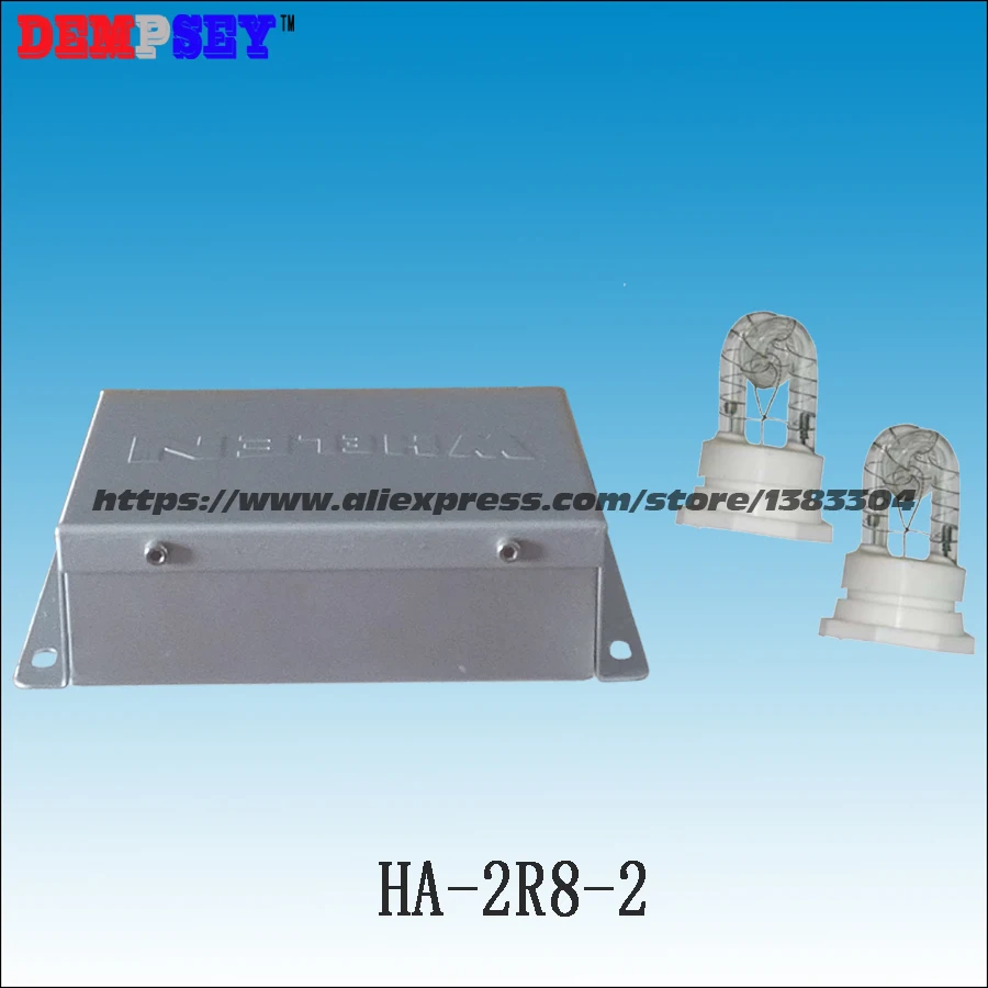 

HA-2R8-2 Super Warning bright,Car Strobe Hide a way fog lights, strobe warning light 2pcs xenon strobe light