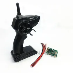 4CH2.4G wireless remote control with receiver board DIY throttle car